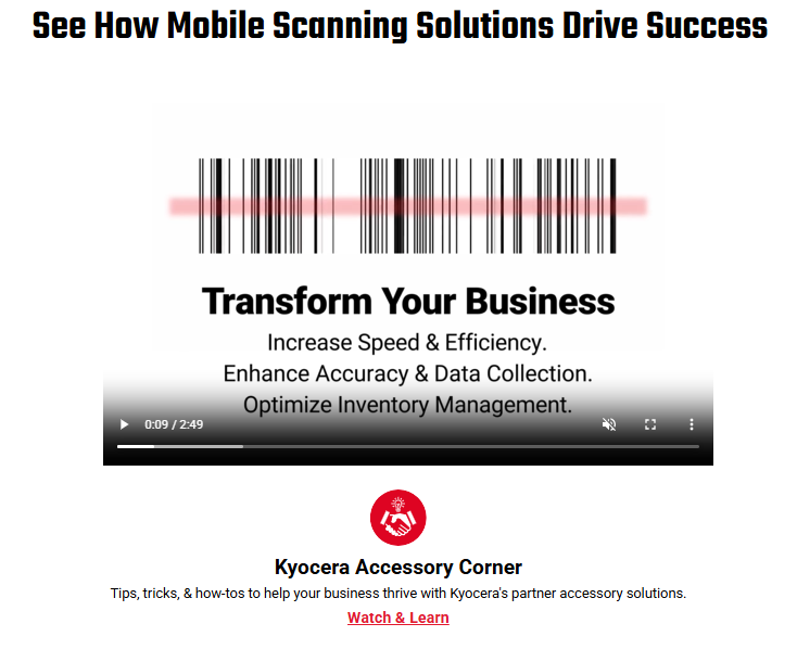 Kyocera AsReader Hero Image